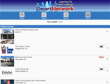 Tablet Screenshot of desertnetwork.com